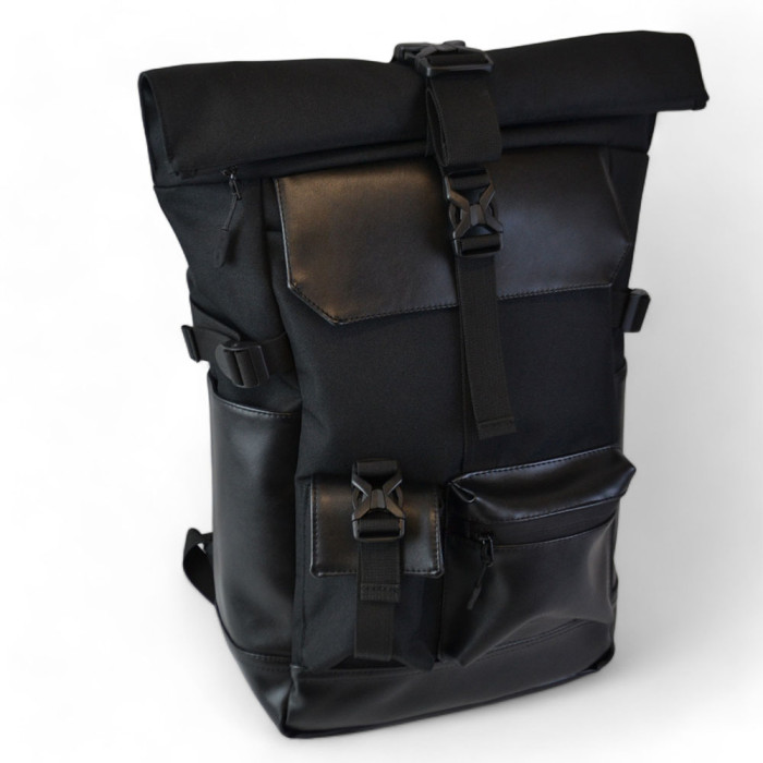 Рюкзак Rolltop чоловічий жіночий для подорожей і ноутбука , Ролтоп великий для міста