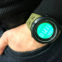 Годинник наручний чоловічий SKMEI 2070AGWT ARMY GREEN, армійський годинник протиударний. Колір: зелений
