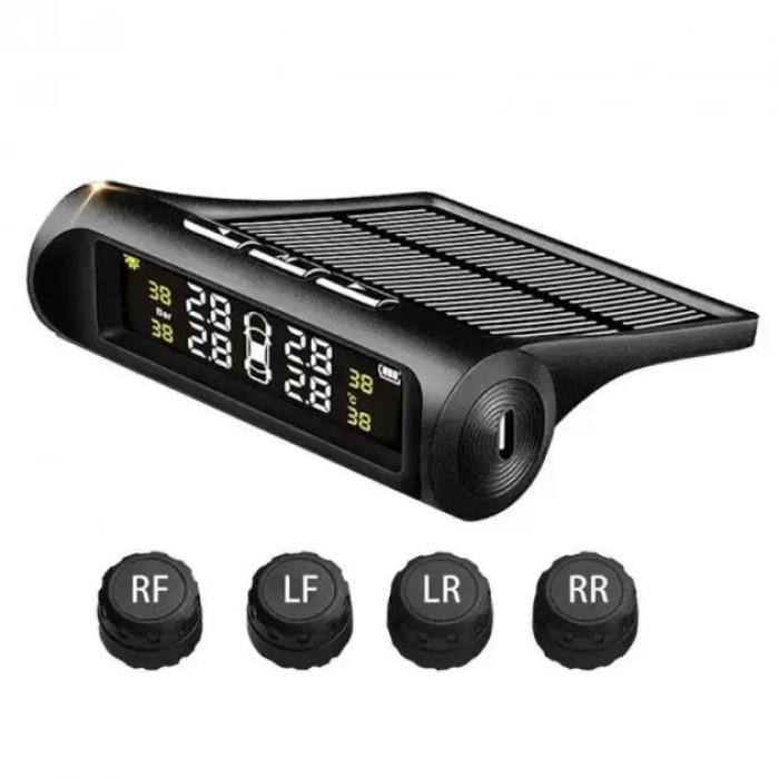 Система контролю тиску у шинах TPMS+SOLAR зовнішні датчики
