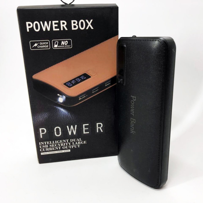 Портативний зарядний пристрій Павербанк 50000 mAh 3хUSB Power Bank Smart Tech. Колір: чорний