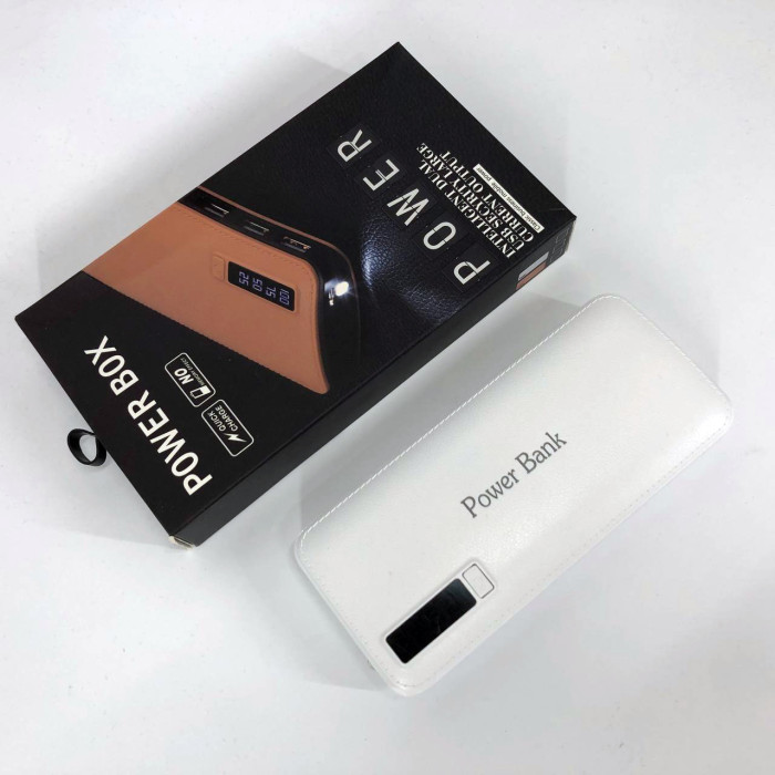 Портативний зарядний пристрій Павербанк 50000 mAh 3хUSB Power Bank Smart Tech. Колір: білий