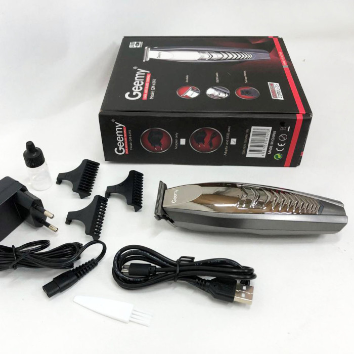 Машинка для стрижки GEMEI GM-6141, підстригальна машинка, професійна електробритва