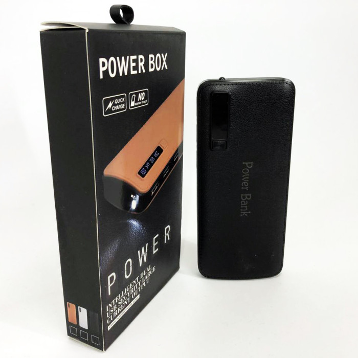 Портативний зарядний пристрій Павербанк 50000 mAh 3хUSB Power Bank Smart Tech. Колір: чорний