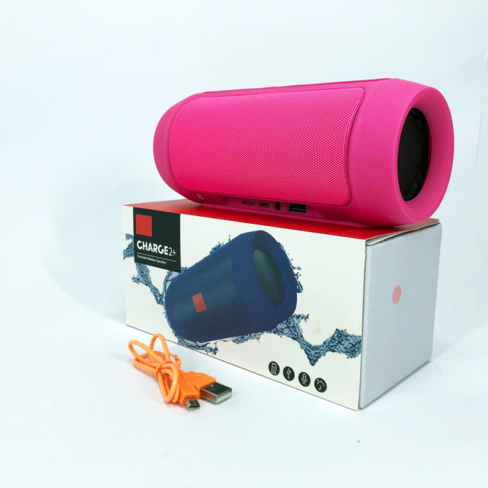 Колонка JBL CHARGE2+ J2 (аналог) Колір: рожевий
