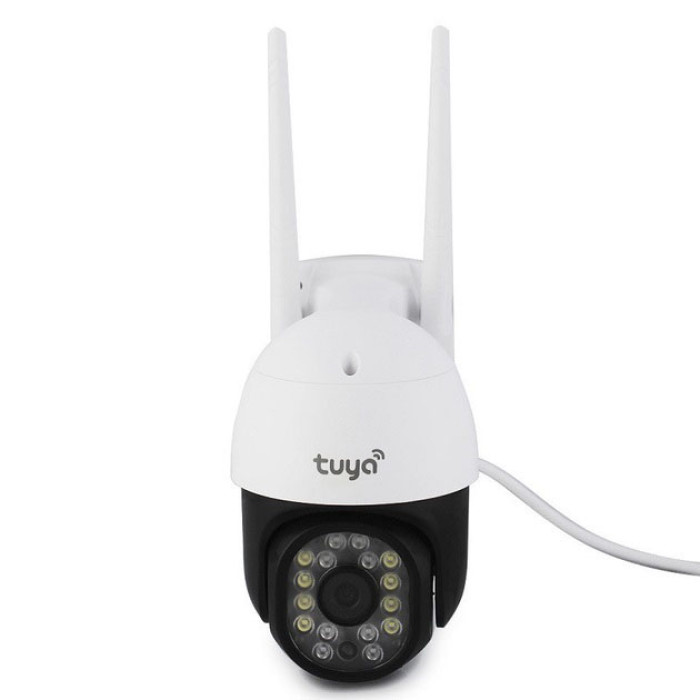 Камера вулична CAMERA C18 TUYA APP WIFI IP 3.0mp 7985 IP66, Вулична бездротова поворотна wi-fi камера