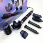 Фен-стайлер для волос 7в1 VGR V-477 DARK Blue Professional 1400 Вт 7 насадок