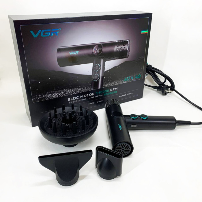 Фен професійний VGR V-401 BLACK