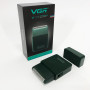Електробритва VGR V-376 GREEN шейвер, Професійний шейвер-електробритва, Портативна бритва