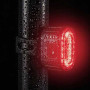 Велоліхтар акумуляторний передній та задній ZH-078-2LED ліхтар + STOP-14SMD, Стоп-сигнал на задню раму