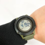 Годинник наручний чоловічий SKMEI 1508AGWT ARMY GREEN-WHITE, Водонепроникний чоловічий годинник. Колір: зелений
