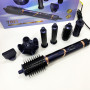 Фен-стайлер для волос 7в1 VGR V-477 DARK Blue Professional 1400 Вт 7 насадок