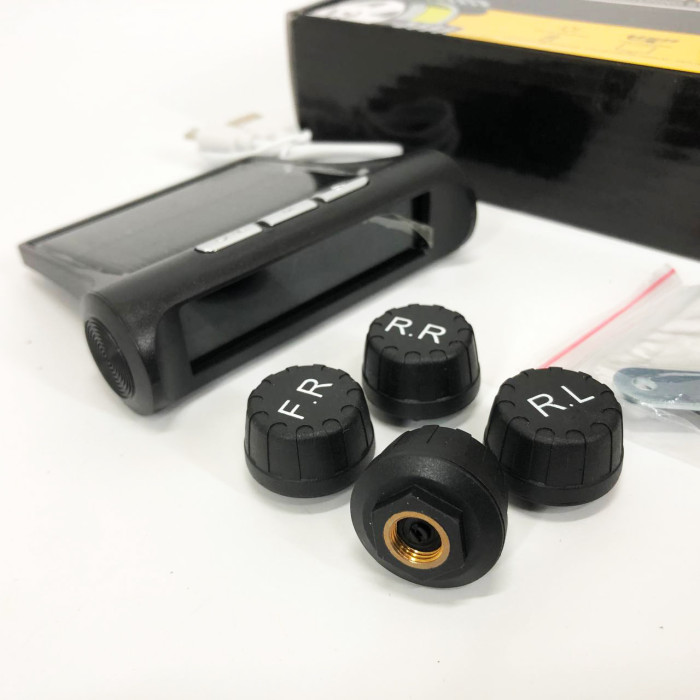 Система контролю тиску у шинах TPMS+SOLAR зовнішні датчики