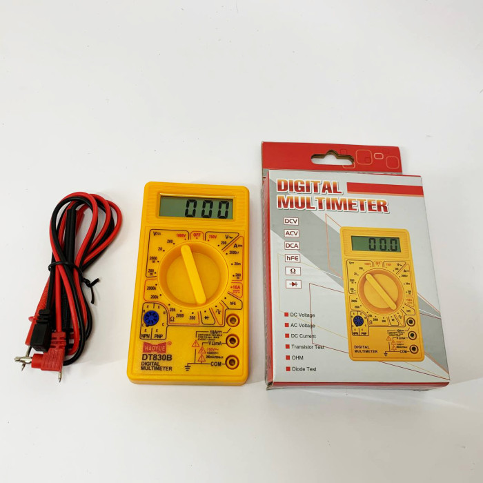 Мультиметр HAOYUE DT830B yellow