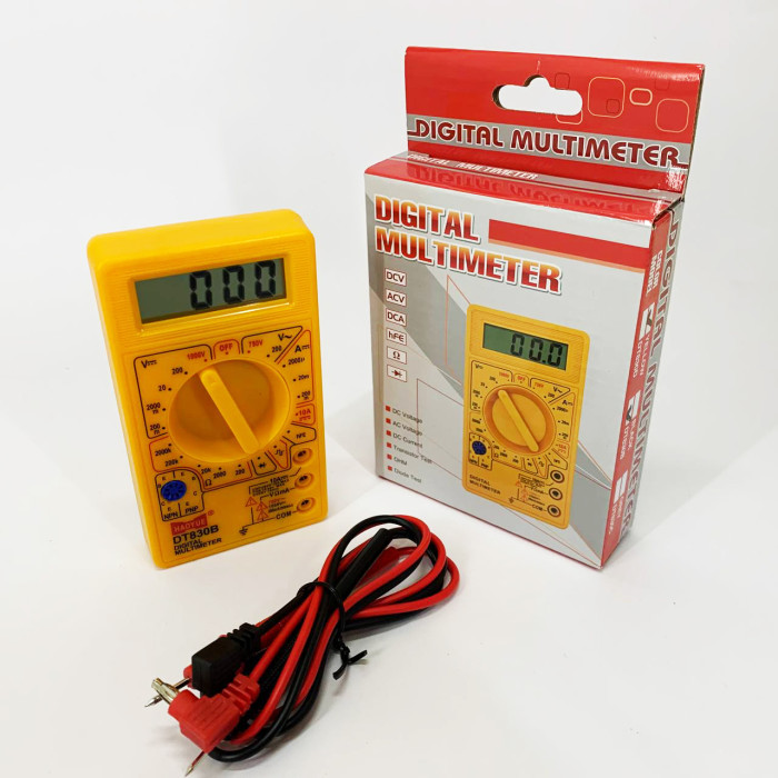 Мультиметр HAOYUE DT830B yellow