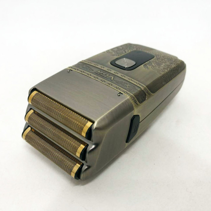 Професійна електробритва Шейвер VGR V-335 Shaver з трьома ножовими блоками, бритва для бороди