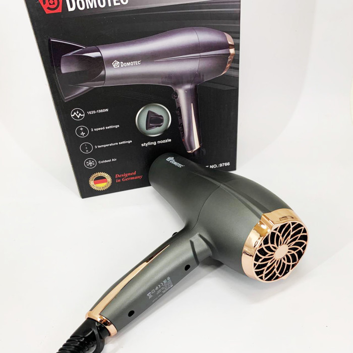 Професійний фен для волосся Domotec MS-409B 1980 Вт