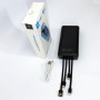 Портативний зарядний пристрій на 20000mAh, Power Bank на сонячній батареї, для планшета. Колір: чорний