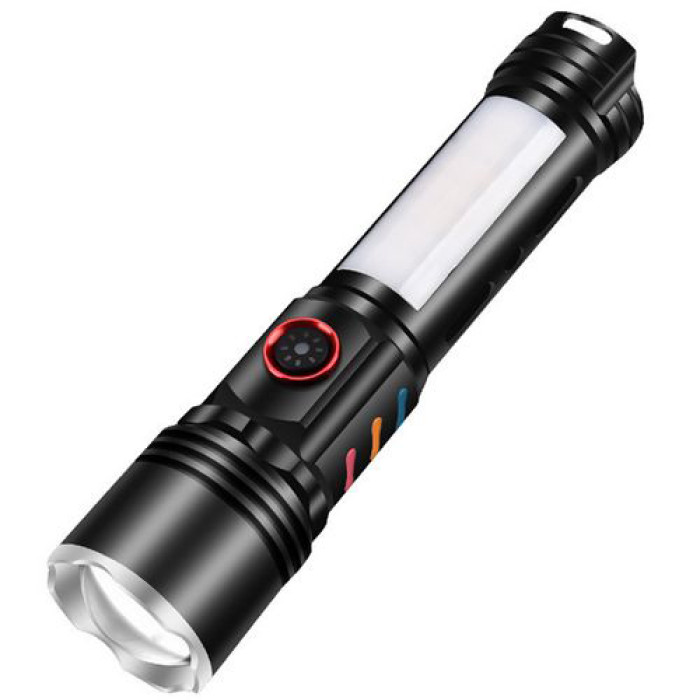 Ліхтар тактичний Police PLD-2307, Ліхтар ручний потужний, Тактичний ліхтар, Кишеньковий ліхтар з usb