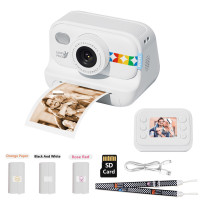 Дитячий фотоапарат миттєвого друку S9 WHITE