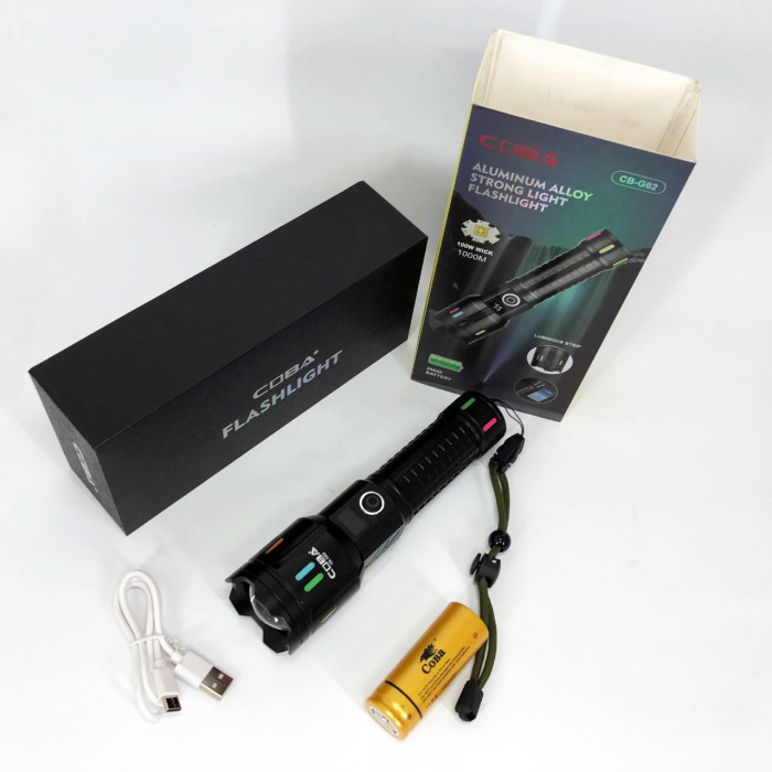 Ліхтар NIGHT VISION FLUORESCENCE CB-G62-TG, Надпотужний ліхтарик, Водонепроникний ліхтарик, Яскравий ліхтарик
