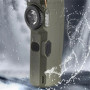 Ліхтарик-запальничка армійська MULTIFUNCTIONAL D51-COB, Запальничка на подарунок в упаковці. Колір: зелений
