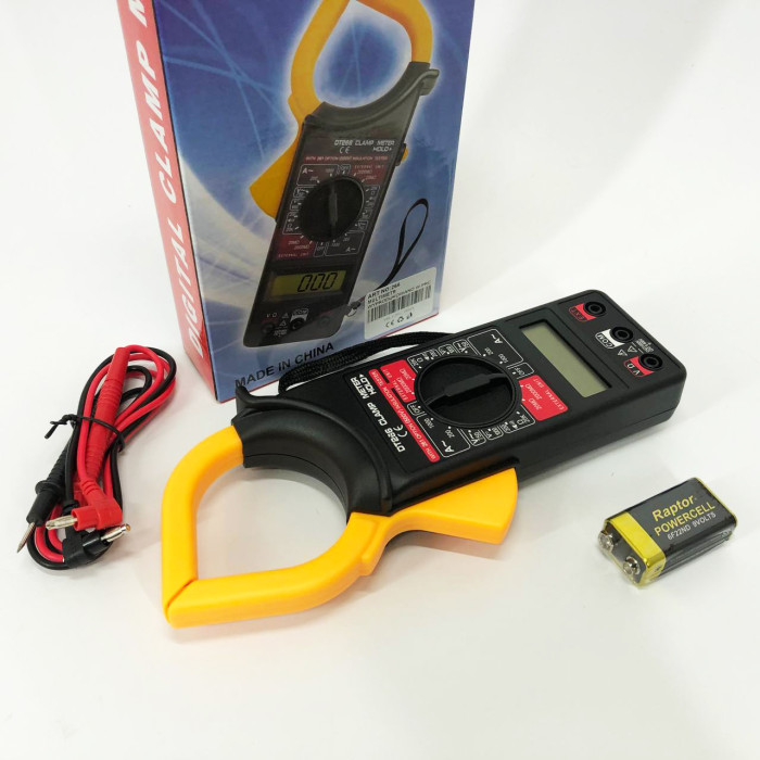 Цифровий мультиметр токові кліщі Digital DT-266 мультитестер тестер вольтметр, Хороший мультиметр
