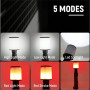 Ліхтар акумуляторний WORKLIGHT-072-XPE 10W 350Lm з гаком та магнітом, Багатофункціональний LED ліхтар