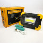 Світлодіодний ліхтар LED прожектор USB L811-20W-COB-1W з Power Bank, лампа-прожектор, ручний прожектор