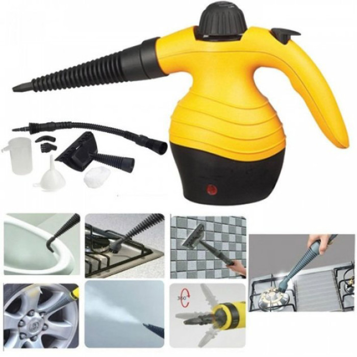 Пароочисник з функцією відпарювача Steam Cleaner Pro 1000 Вт 6 насадок