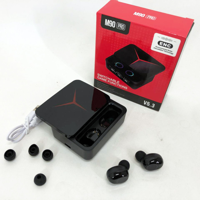 Бездротові навушники M90 Pro True Wireless Earbuds 5.3, гарні бездротові навушники Bluetooth