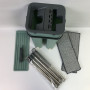 Швабра - ледар з відром і автоматичним віджимом 2 в 1 Hand Free Cleaning Mop 5 л. Колір: зелений