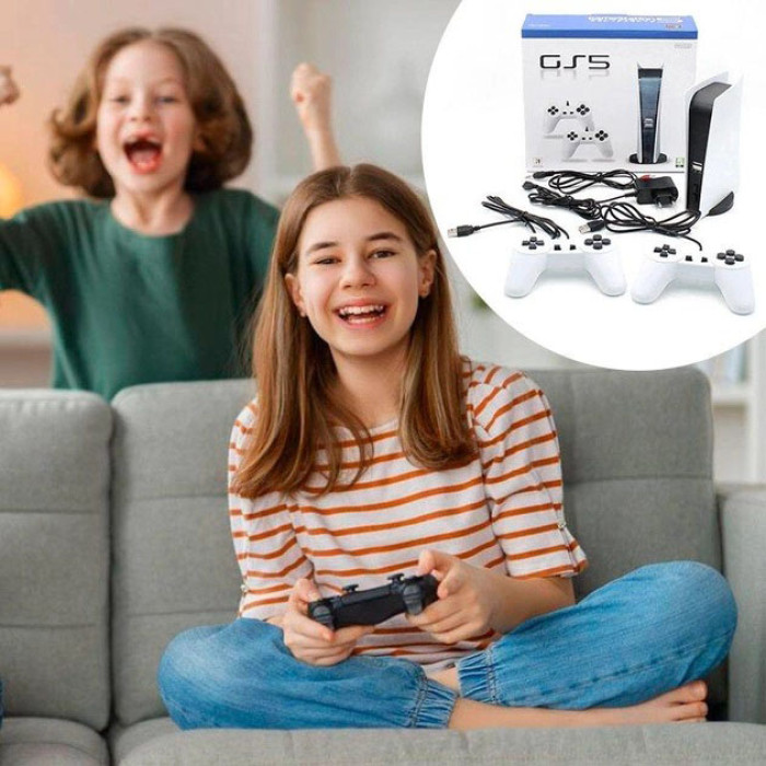 Ігра консоль ретро приставка для телевізора Dendy Game Station GS5 200 ігор 8 Bit