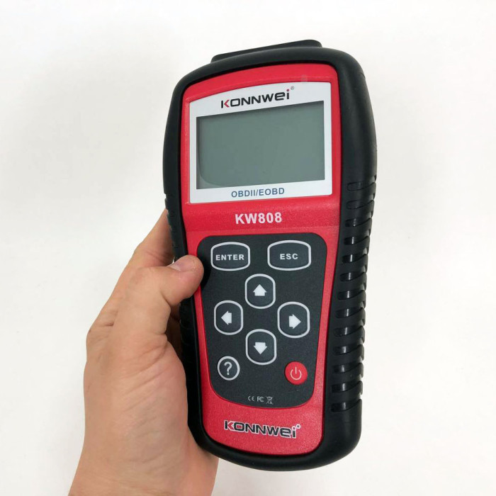 Автомобільний діагностичний сканер Konnwei KW808 OBD II/EOBD, Автотестер універсальний Адаптер