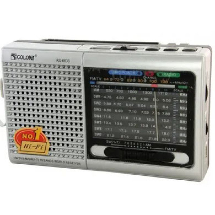 Портативна стовпчик радіо MP3 USB Golon RX-6622