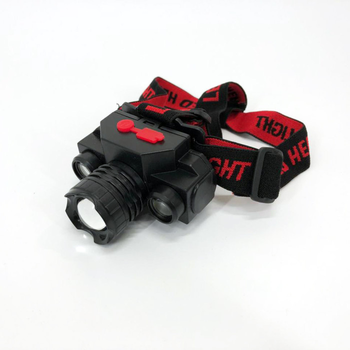 Ліхтар налобний Bailong BL-1805 COB XPE акумуляторний, ліхтар на голову для риболовлі, надійний налобний