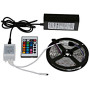 Світлодіодна стрічка SMD 5050 RGB LED 2 м IP65 з пультом та блоком живлення USB, 2м, Стрічка світлодіодна 5050