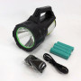 Ліхтар кемпінг переносний T100A-10W+2COB з бічними LED white/red/blue, Акумуляторна лампа для кемпінгу