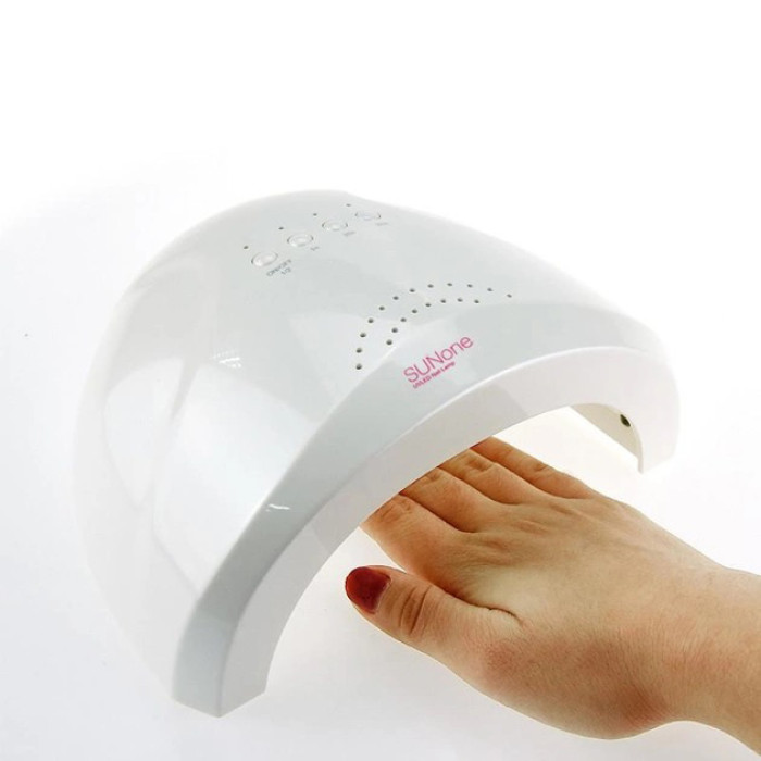 Сушарка для нігтів Sun one nail lamp FD77-1 Лампа для манікюру гель лаком Світлодіодна сушарка для нігтів