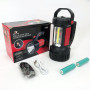 Ручний акумуляторний ліхтар T80C-5W+COB (white/red) із функцією Power Bank. Колір: червоний