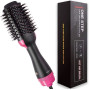 Фен Щітка гребінець 3в1 One step Hair Dryer 1000 Вт 3 режими випрямляч для укладання волосся стайлер з функцією іонізації