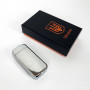 Дугова електроімпульсна запальничка із USB-зарядкою Україна LIGHTER HL-439. Колір: срібло