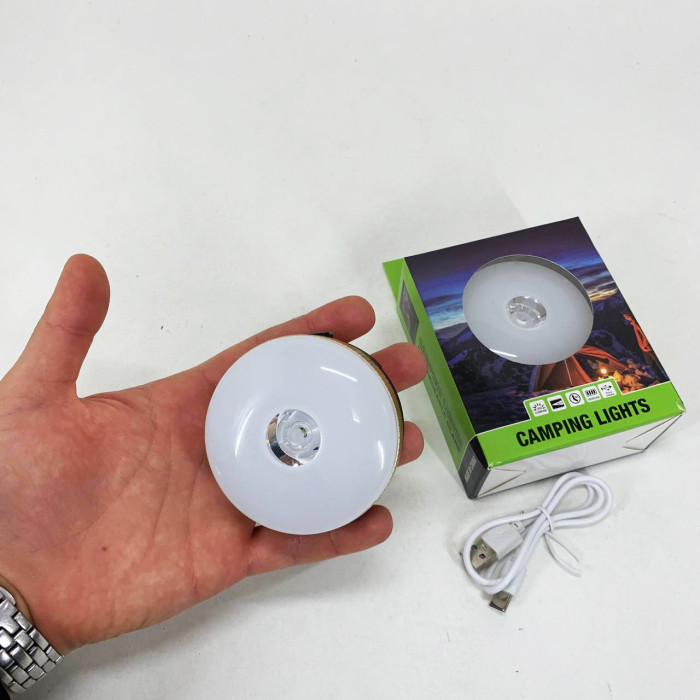 Світлодіодний кемпінговий ліхтар YD-7-7SMD з функцією Power Bank біле червоне світло