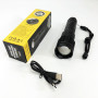 Ліхтарик PLD-H007 White Laser LED PM10-TG із вбудованим акумулятором PowerBank, Ліхтарик тактичний ручний