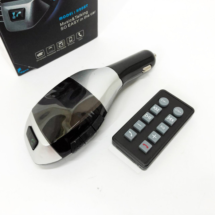Автомобільний FM трансмітер модулятор FM FM трансмітер модулятор авто MP3 Bluetooth H20+BT