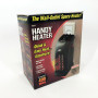 Портативний обігрівач Rovus Handy Heater Black 400 Вт, обігрівач дуйчик, побутовий тепловентилятор