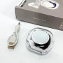 Бездротові навушники TWS T8 PRO з прозорим кейсом Вакуумний LED дисплей Bluetooth 5.3. Колір: білий