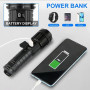 Ліхтарик PLD-H007 White Laser LED PM10-TG із вбудованим акумулятором PowerBank, Ліхтарик тактичний ручний
