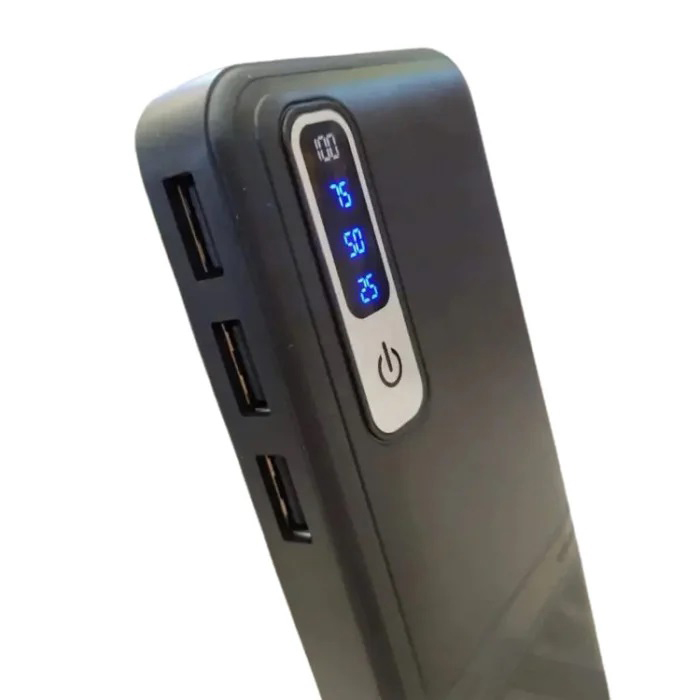 Портативний зарядний пристрій Павербанк 20000 mAh 2хUSB Power Bank Smart Tech. Колір: чорний