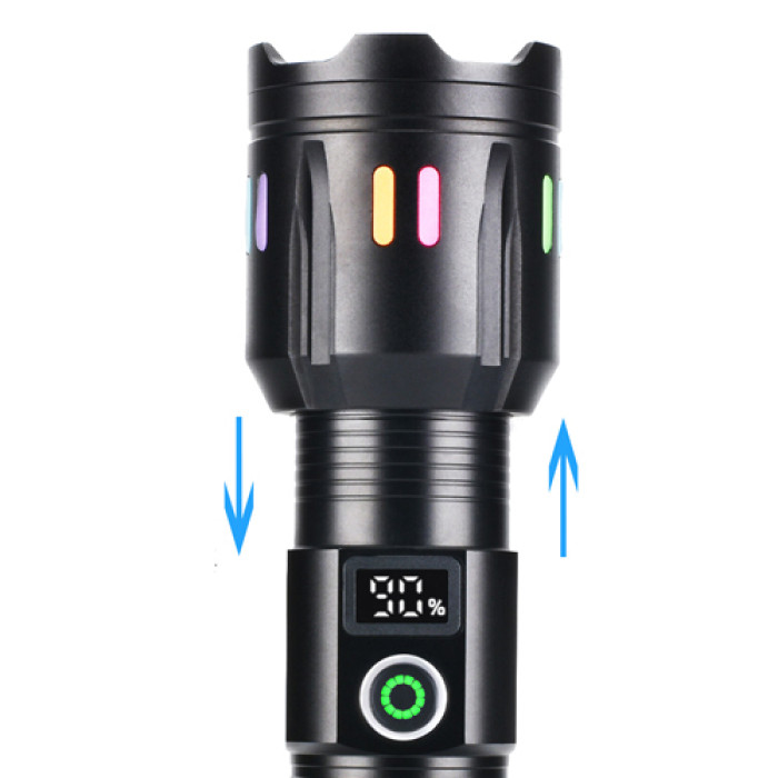 Ліхтар NIGHT VISION FLUORESCENCE CB-G62-TG, Надпотужний ліхтарик, Водонепроникний ліхтарик, Яскравий ліхтарик