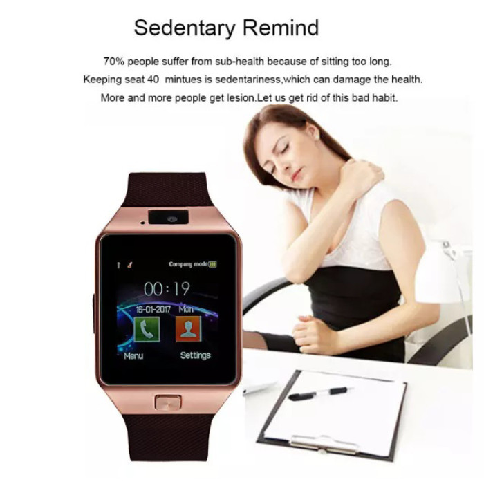 Смарт-годинник Smart Watch Q18. Колір: золотий